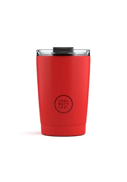 VASO 330ML VIVID RED