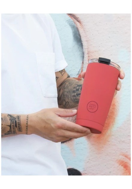 VASO 330ML VIVID RED