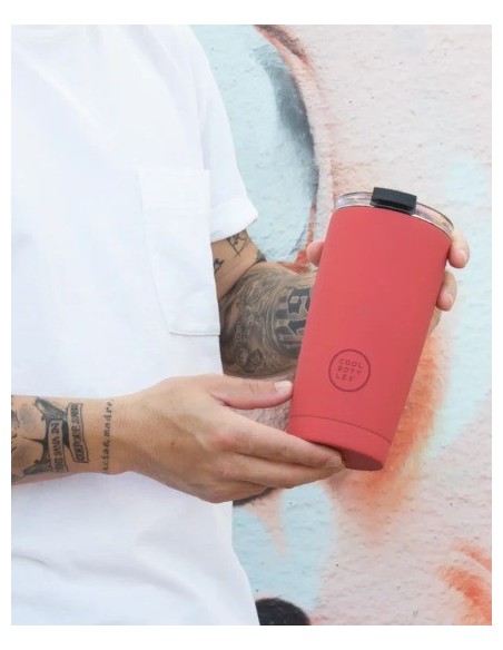 VASO 330ML VIVID RED