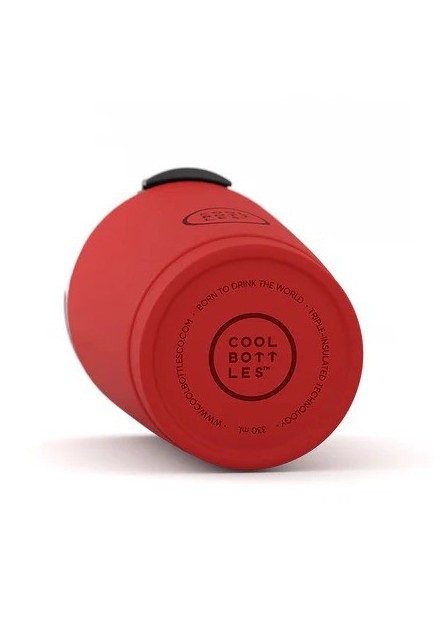 VASO 330ML VIVID RED