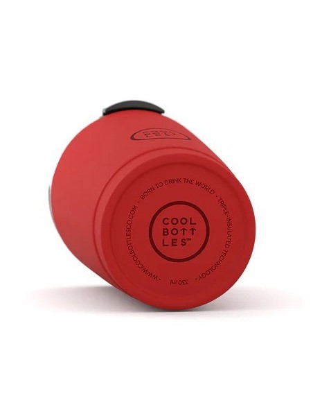 VASO 330ML VIVID RED