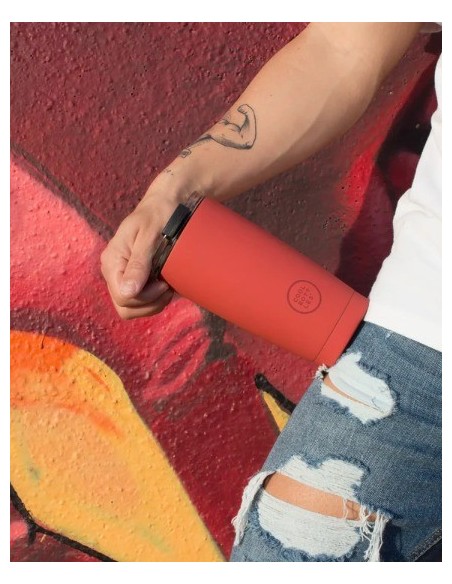 VASO 330ML VIVID RED