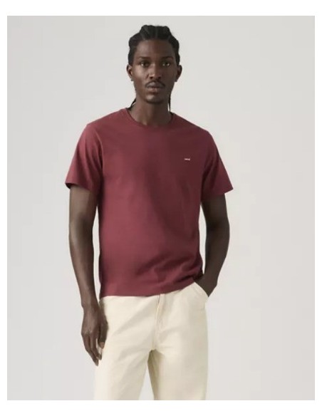 CAMISETA CHICO LEVIS COLORE 89 BURDEOS