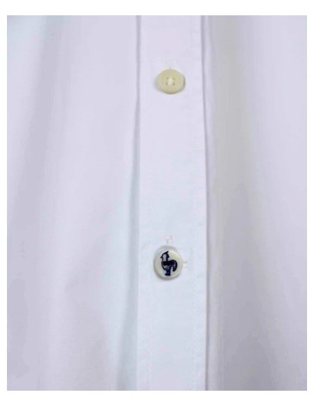 CAMISA CHICO PATADEGAYO LISA COLOR BLANCA