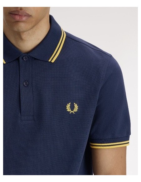 POLO CHICO FRED PERRY COLOR 54 MARINO