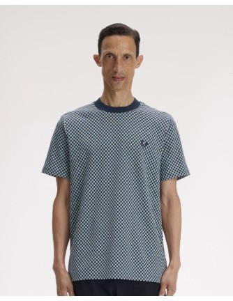 CAMISETA CHICO FRED PERRY COLOR 17 MARINO