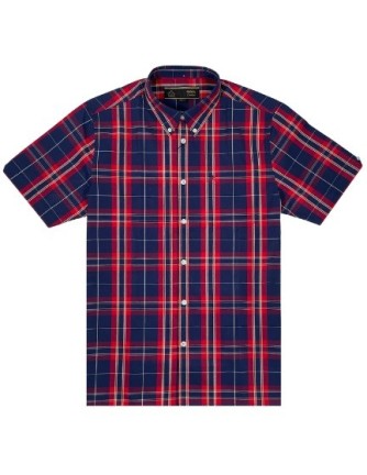 CAMISA CHICO MERC MANGA CORTA COLOR 65 ROJA