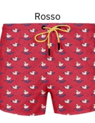 BAÑADOR CHICO CHILL DUCK COLOR 54 ROJO
