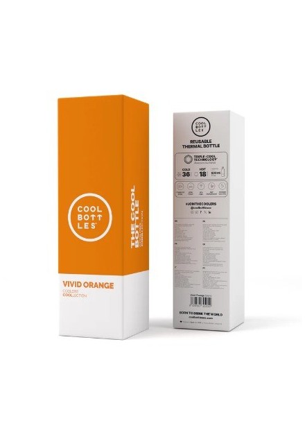 BOTELLA 500ML VIVID ORANGE