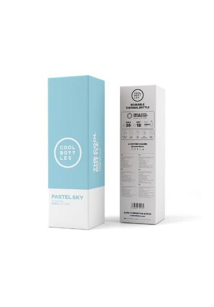 BOTELLA 350ML PASTEL SKY